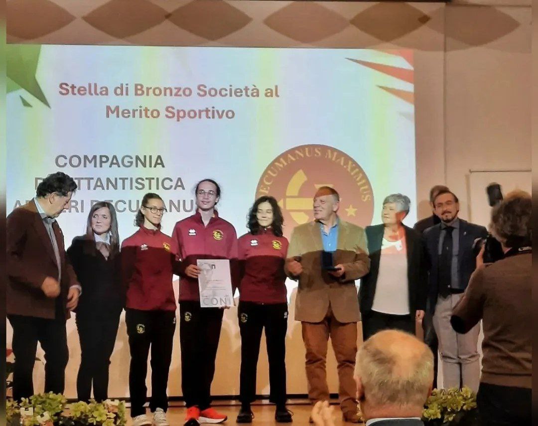 Riconoscimenti al Merito Sportivo per la Società